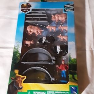 Country life pig set/ BUNDLE ONLY